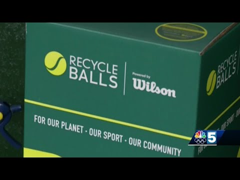 Vermont nonprofit aims to score environmental win by recycling tennis balls