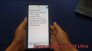 How to change secondary language used in live transcribe offline mode on Samsung Galaxy S24 Ultra
