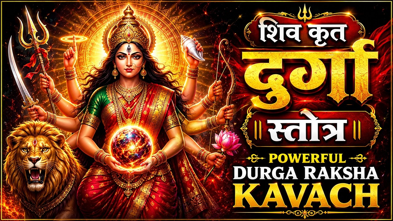 शिव कृत दुर्गा स्तोत्र | Powerful Durga Raksha Kavach | Durga Stotra ...