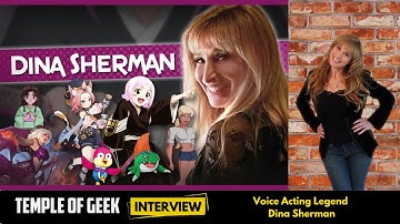 Finding Your Voice: A Chat with Voice Acting Legend Dina Sherman
