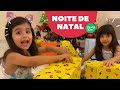 Abrindo nossos presentes de Natal