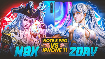 Redmi Note 8 Pro vs Iphone 11 🔥 | 1v1 Tdm Who is Win❓