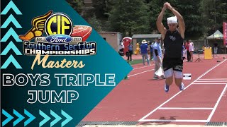 2024 TF - CIF-ss Masters - Boys Triple Jump