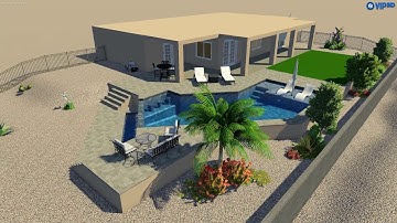 Crowell Residence- Thunderbird Pools and Spas - Phoenix Pool Builder