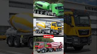 Truk Molen Belang warna warni | Mixer Truck