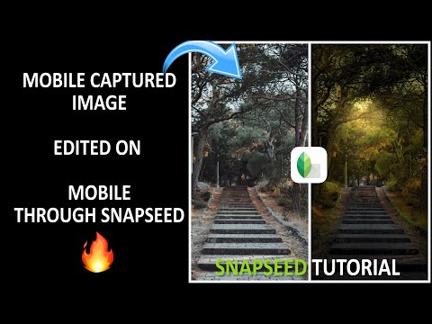 How to Make Images Look DRAMATIC in SNAPSEED | SNAPSEED TUTORIAL | Android | iPhone