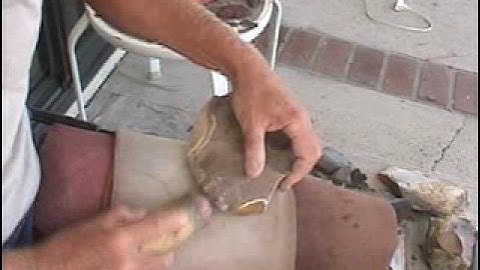 Making a Super Thin Biface, Part 2