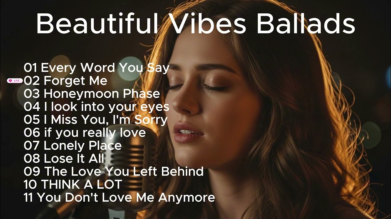 Beautiful Vibes Ballads💞 English Sad Songs 2026💔 || Chill emotional song playlist