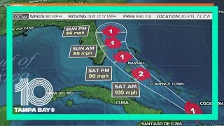 Hurricane Isaias forecast to strengthen into a Category 2 storm by Saturday morning | 10 Tampa Bay