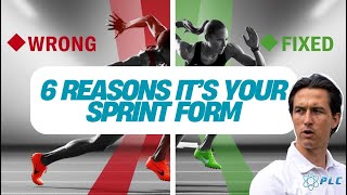 6 Reasons Why Your Sprinting Form Is Making You Slow And How To Fix It #howtorunfaster