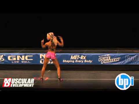 Ashley Sebera 2012 NPC Jr USA Fitness Routine - YouTube