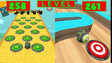 Going Balls Speedrun + Walkthrough | Levels 258-261 Full Gameplay | Android & iOS