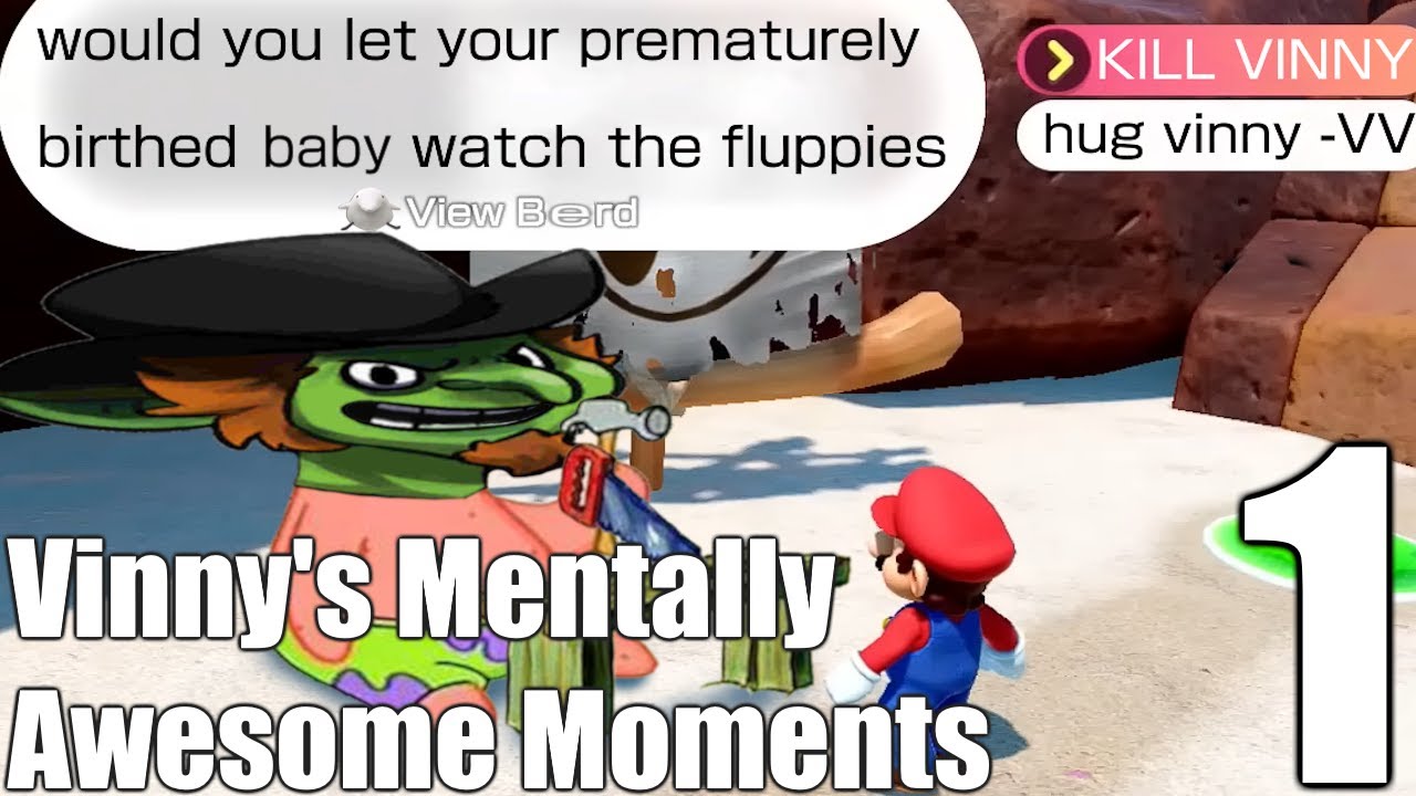 Ментально потрясающие моменты Vinnysuperg123 (часть 1)