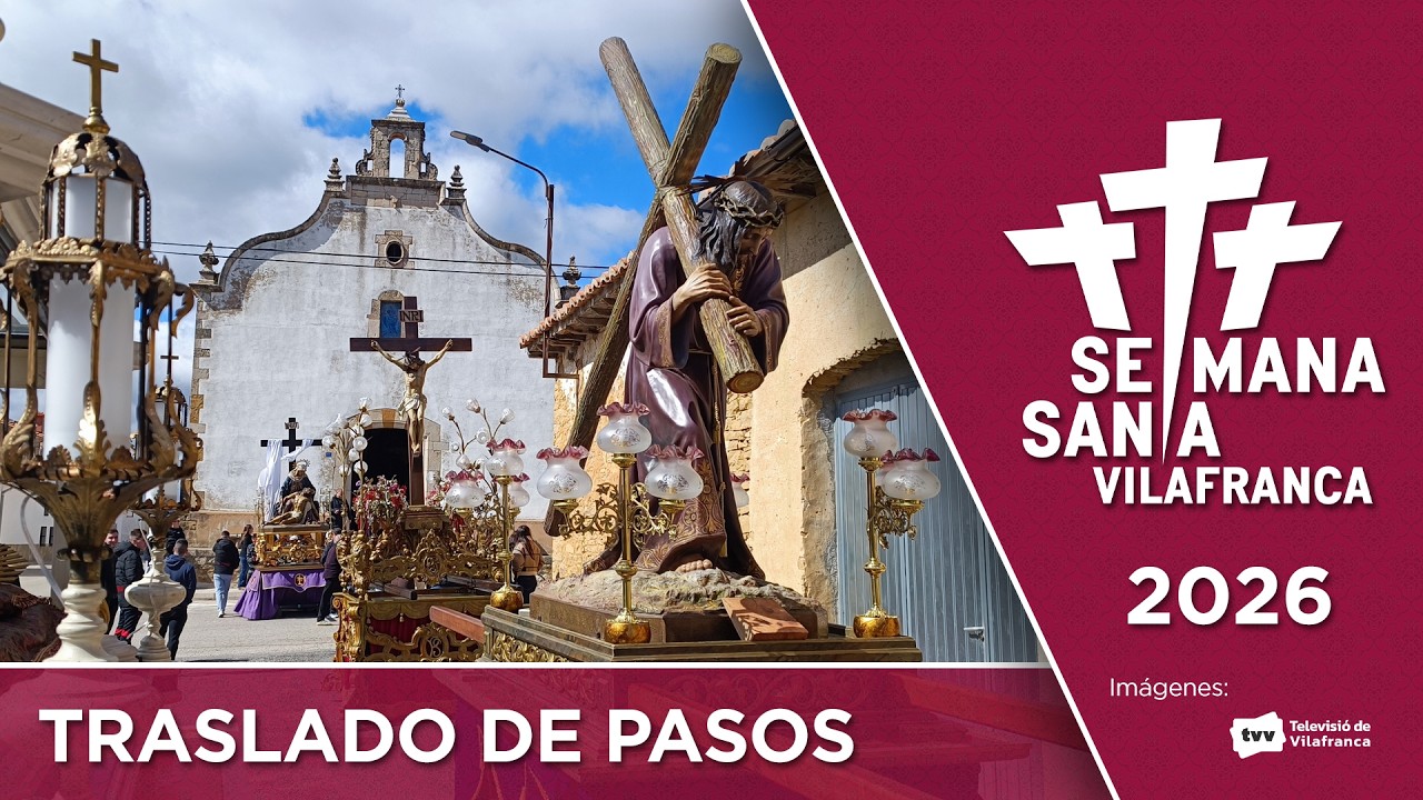 El traslado de pasos marca el inicio de la Semana Santa 2026