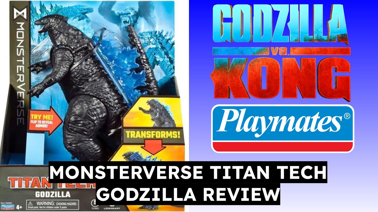 REVIEW | Playmates Toys - MonsterVerse: Titan Tech Godzilla (Godzilla VS. Kong)