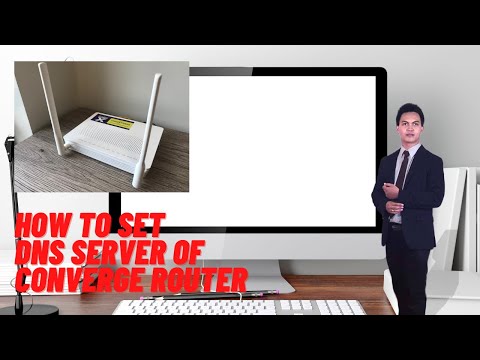 HOW TO ENTER DNS SERVER IN A CONVERGE ROUTER EG8145V5