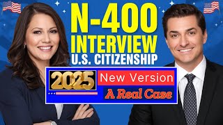 2025 New, Real Interview of U.S. citizenship, Full N-400 Naturalization Interview, Small talk #n400