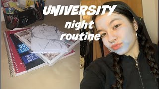 UNIVERSITY NIGHT ROUTINE : Concordia University