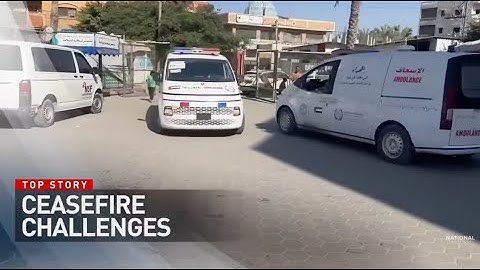 President Trump working to keep Israel Hamas ceasefire in place