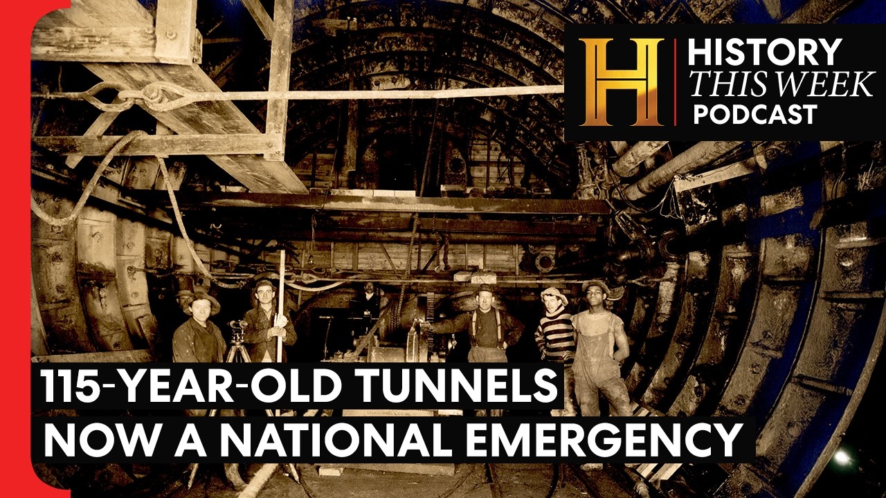How To Dig a Train Tunnel Under the Hudson River | HISTORY This Week