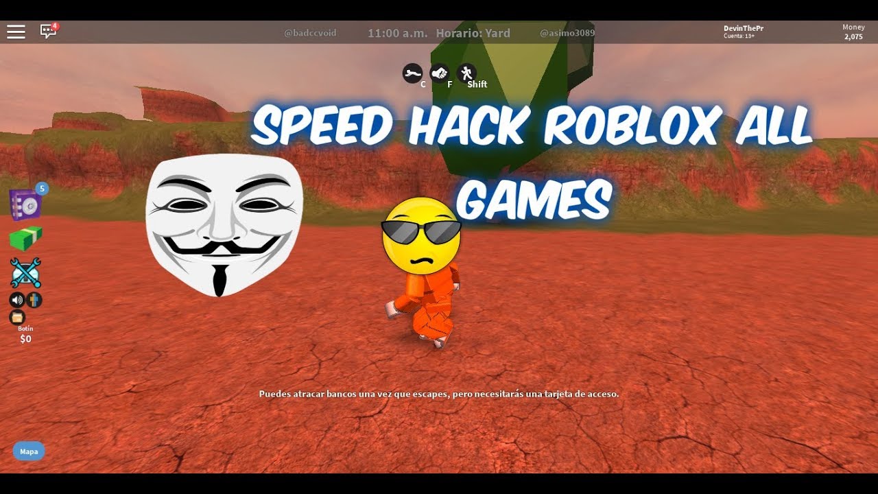 Speed Hack Jailbreakfuncionando Roblox Youtube - hack de velocidad para todos los juegos roblox funcionando