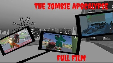 The Zombie Apocalypse ( Simple Sandbox 2 )  { Full Film }