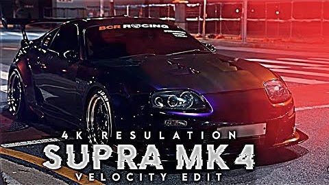 SUPRA MK4 ❤️ | 4K EDIT | Infinity edits GTR 35 X EDIT VIDEO 🔥|| #viral#gtr
