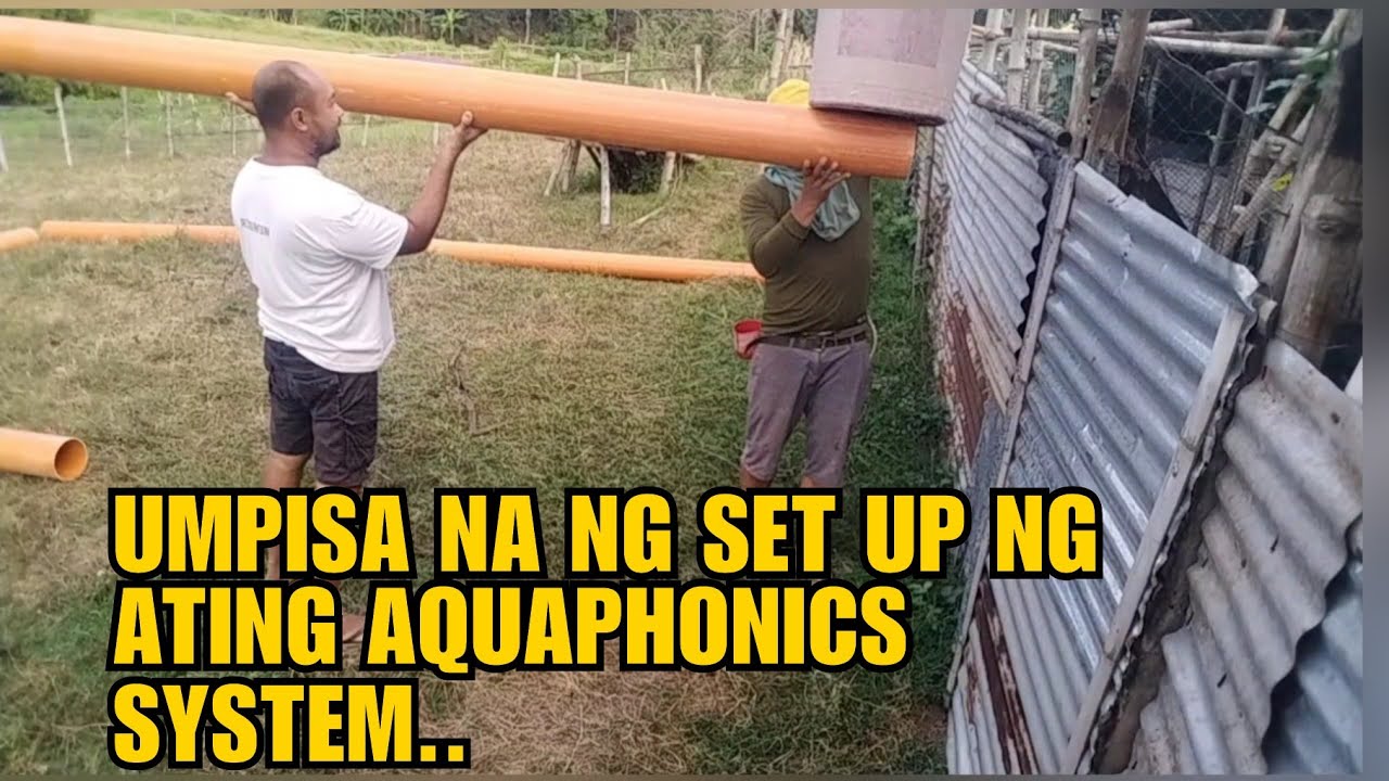 UMPISA NA NG SET UP NG ATING AQUAPHONICS SYSTEM..