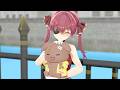Korone furball best friend, Marine Senchou!