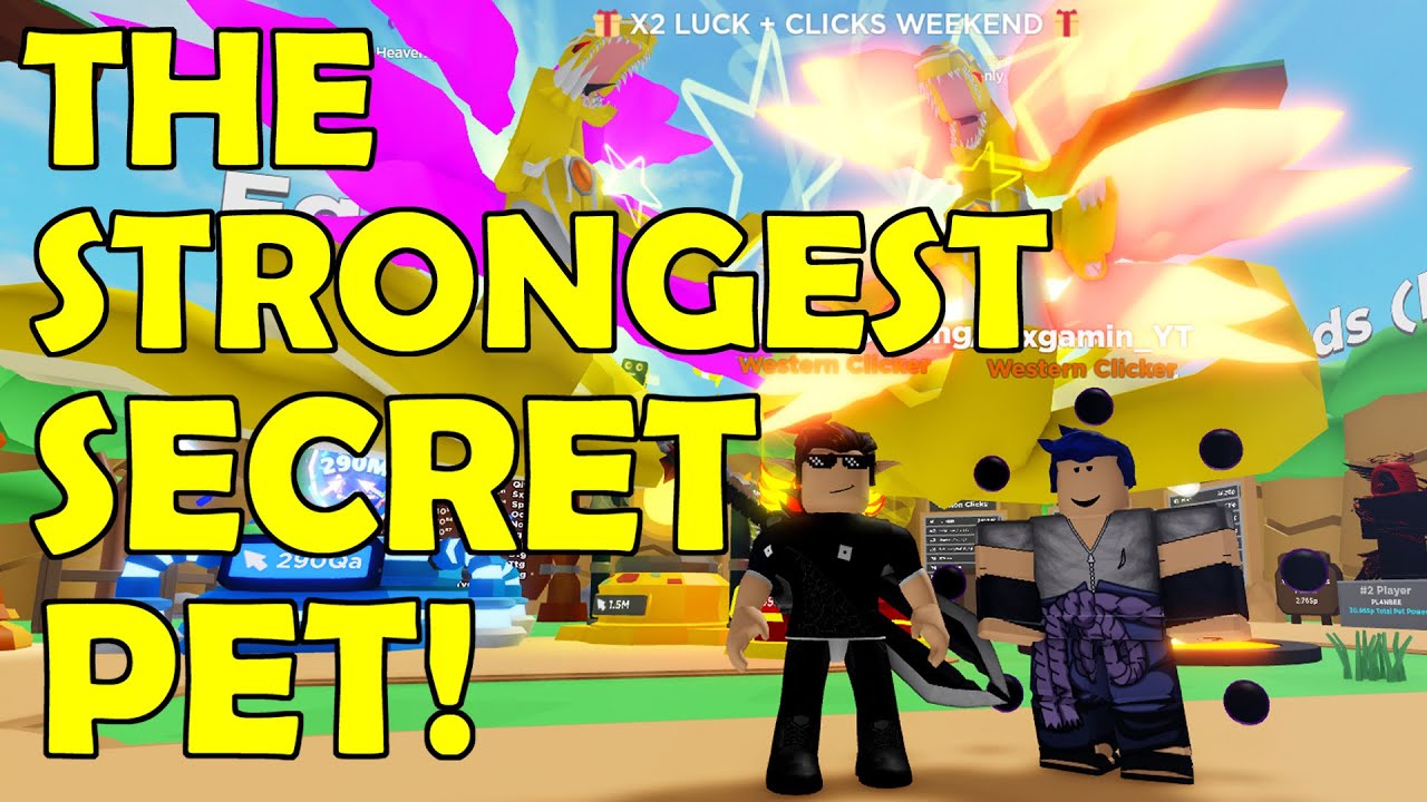 BEST PET in Clicker Simulator (Roblox) | RAINBOW HEAVENLY HYDRA SECRET PET from HEAVEN ISLAND EGG!