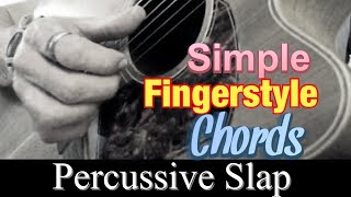 Video thumbnail of "Finger-style Guitar Lesson 4 - Percussive Slap"