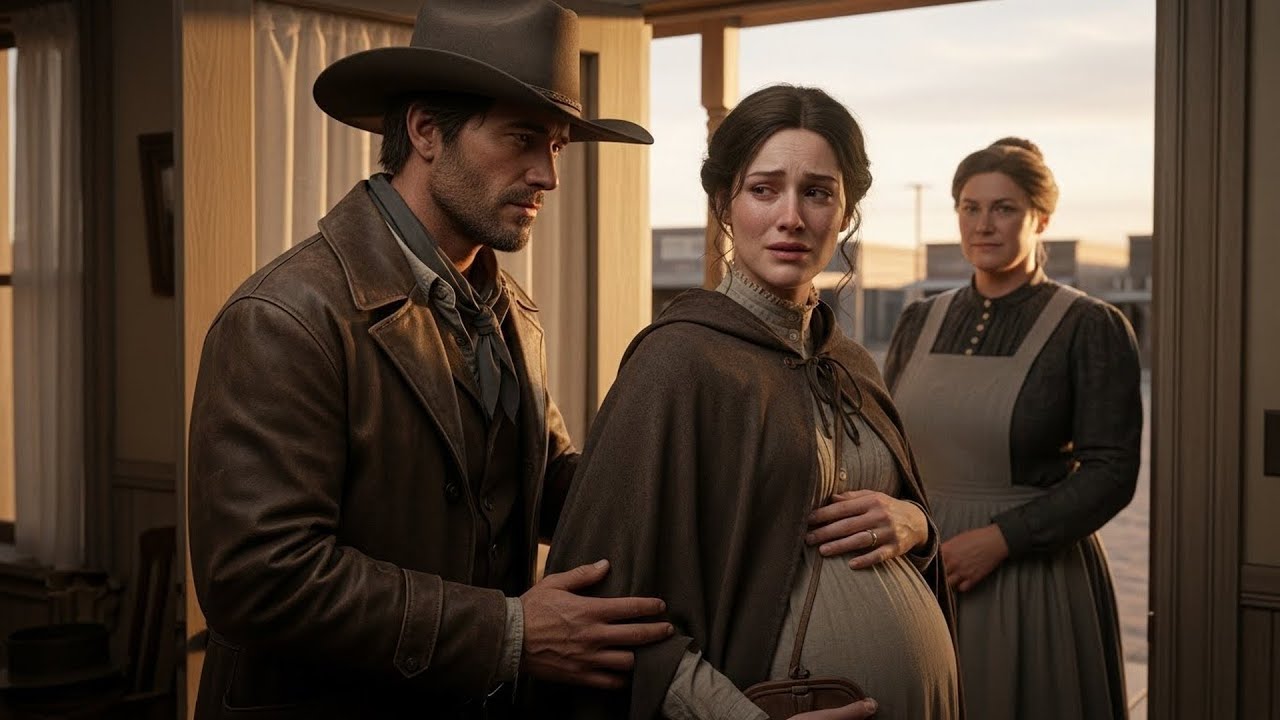 Her Husband Abandoned Her Pregnant In A Strange City, A Cowboy Found Her Lost And Brought Her Home
