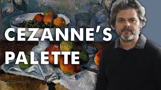 How Cezanne Mixed His Paints: Palette and Color Study of 'Still Life With Fruit Bowl' (1879-80)