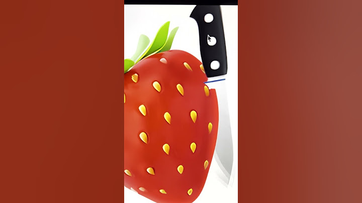 🍓Strawberries🔪😳 #emoji #emojis #procreate