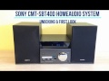 Sony CMT SBT40D Home Audio and DVD System