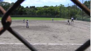 【健大小4】決勝最終回1死からダブルプレー20150720