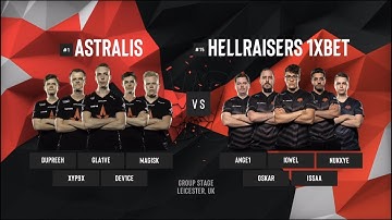 Astralis vs. HellRaisers (2:0) at ESL Pro League Season 9 Europe (24.04.2019)