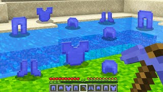 Minecraft BUT Water Drops Armor...