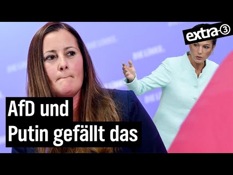Sahra Wagenknecht und die völlig zerstrittene Linke | extra 3 | NDR