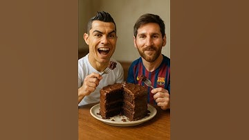 Squid Game Mini Ronaldo Messi AI Edible Choclate Cake Asmr #squidgame #squidgame2 #ai #asmr #ronaldo