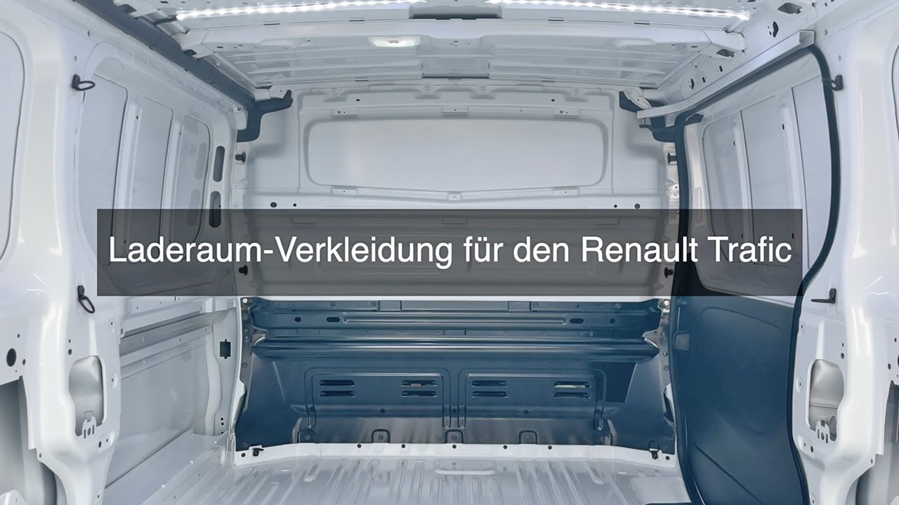 Erstaunlich Renault Trafic Masse Laderaum Ebenbild