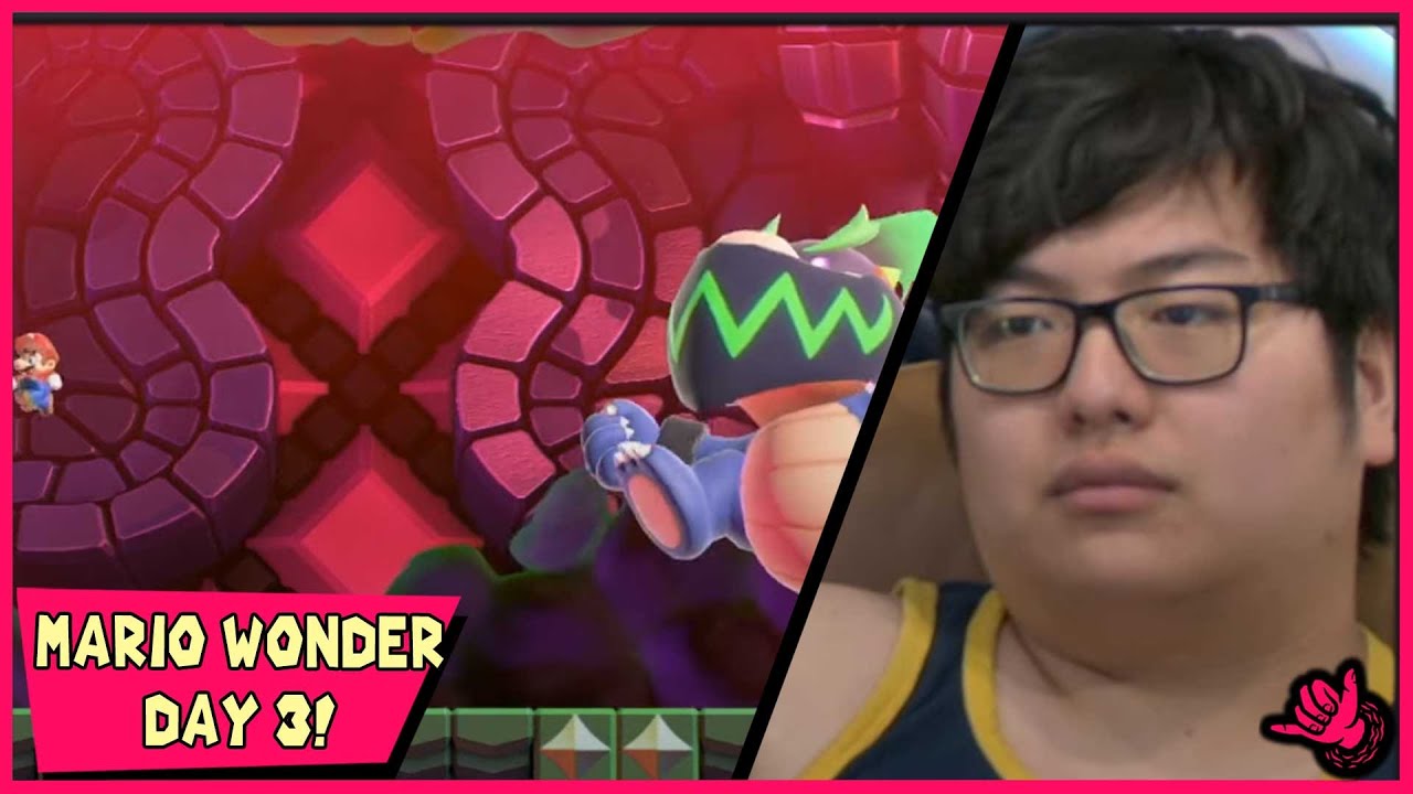 THE PAIN SETS IN! | Mario Wonder Day 3