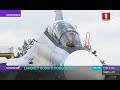 Современные истребители Су-30СМ заступили на боевое дежурство в Беларуси. Панорама