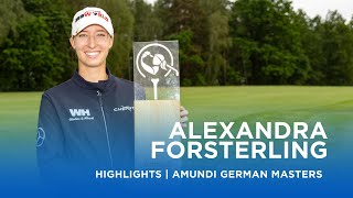 Alexandra Försterling | Final Round Highlights | 67 (-5) | Amundi German Masters screenshot 5