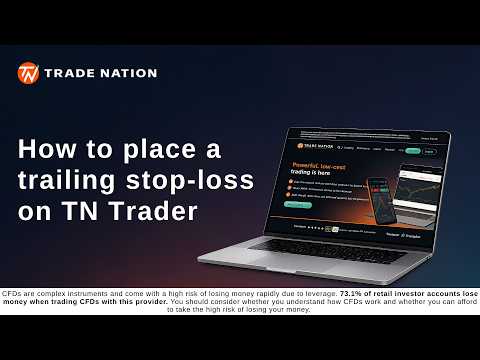 Cara memasang trailing stop-loss di TN Trader