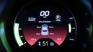 Trip Button - How to reset the trip button and switch the odometer on 2017 Fiat 500e