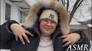 Fast & Aggressive ASMR Outiside in the Snow With Teddy