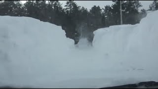 Snowstorm 1981 Superbowl - English Lake Wisconsin