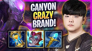 CANYON CRAZY GAME WITH BRAND! - GEN Canyon Plays Brand JUNGLE vs Viego! | Season 2024