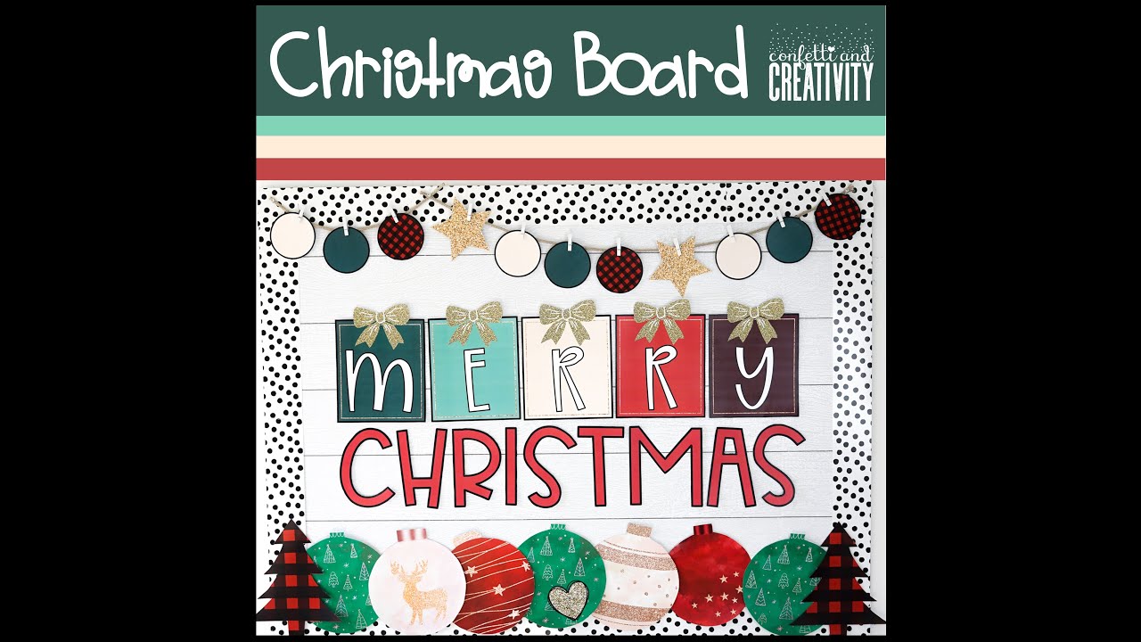 Christmas Bulletin Board
